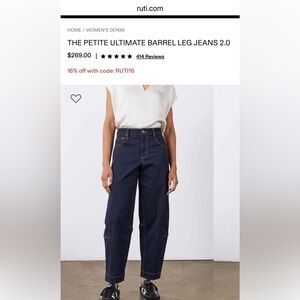 Ruti Barrel jeans